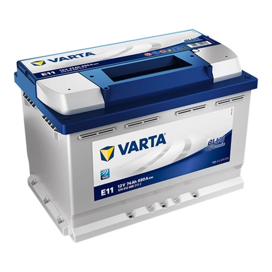 Varta Blue Dynamic E11 12 Volt 74 Ah 680 CCA Akü